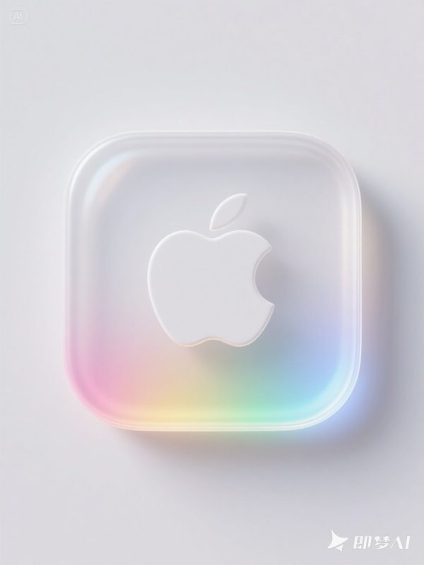 半透明磨砂玻璃图标-即梦ai关键词描述咒语-Ai宇宙吧-