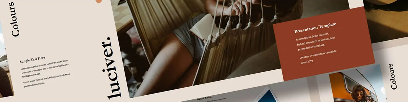 时尚潮流美女模特摄影服装品牌营销宣传汇报总结PPT素材模版