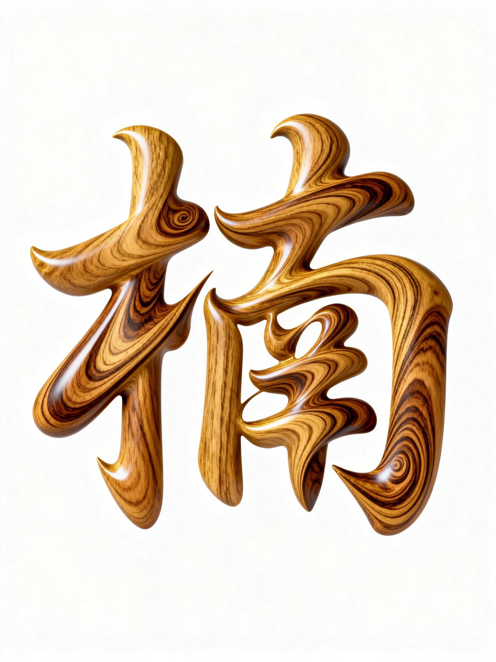 Midjourney - 极简艺术金丝楠木楠字木纹材质海报字体设计素材-即梦ai关键词描述咒语 即梦Ai-Ai宇宙吧-