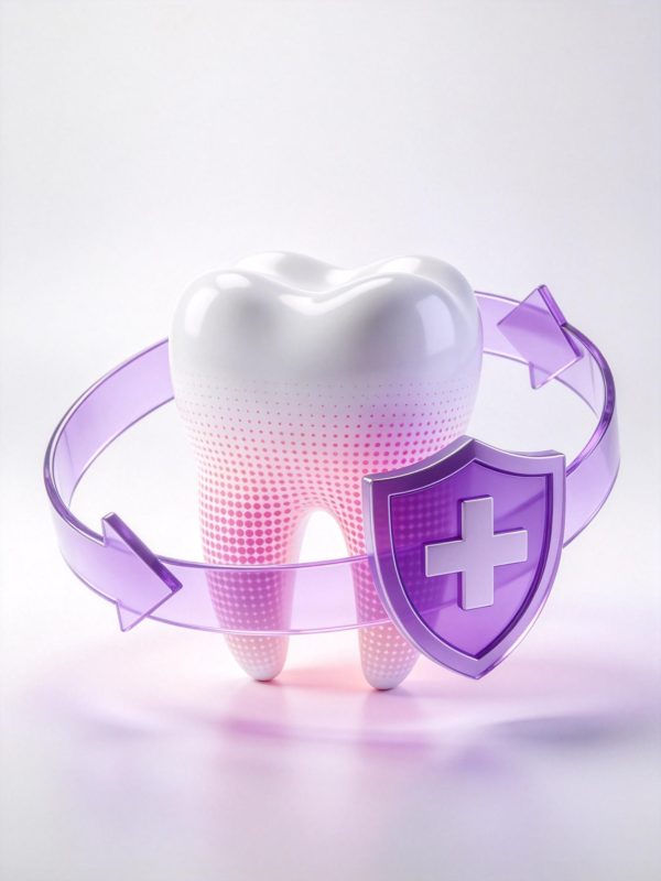 超现实科技医疗风3D立体洁白牙齿口腔护理宣传广告海报-即梦ai关键词描述咒语-Ai宇宙吧-