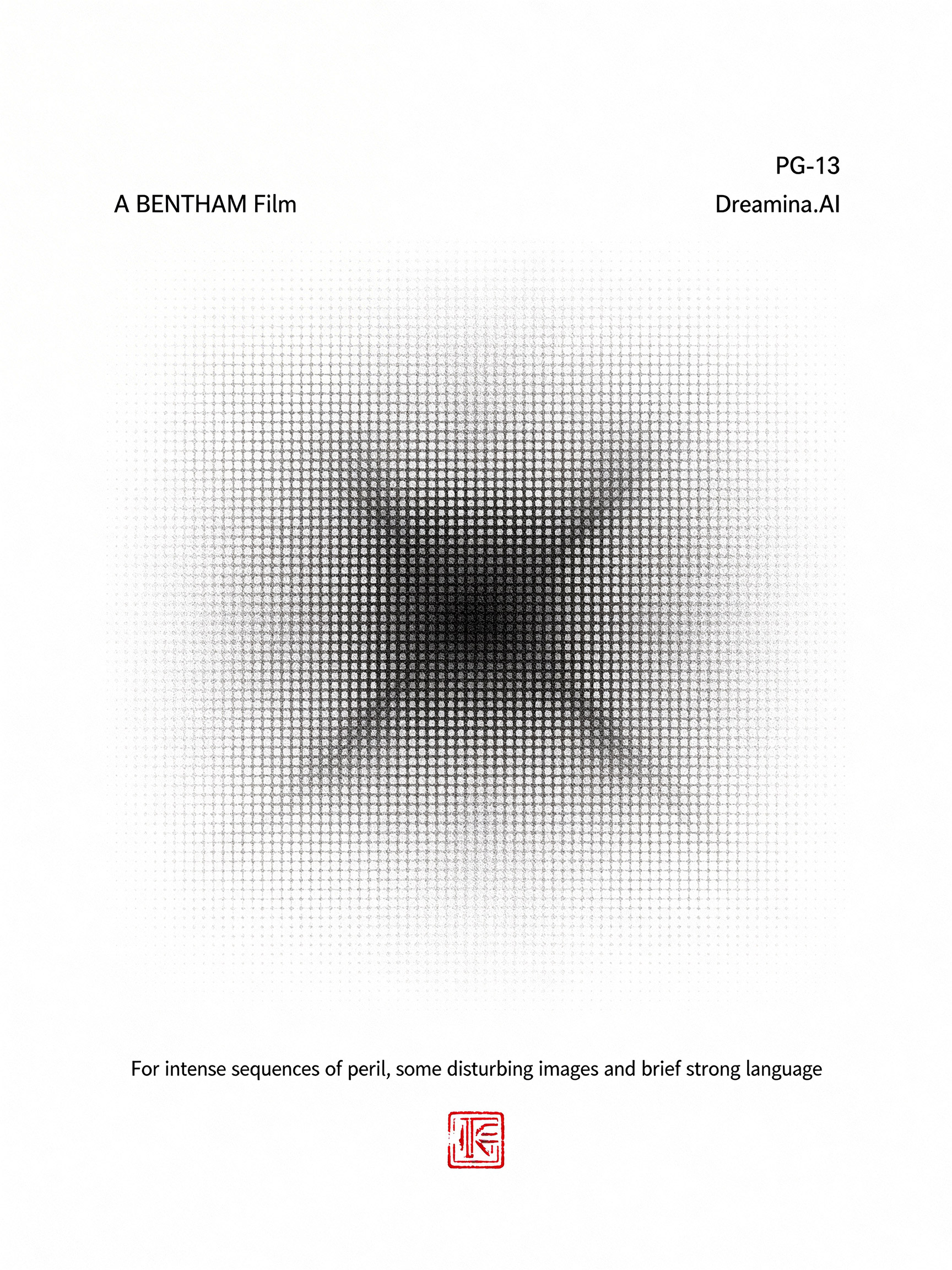 Midjourney - 极简主义抽象网格渐变艺术星星形状图案海报-即梦ai关键词描述咒语 即梦Ai-Ai宇宙吧-